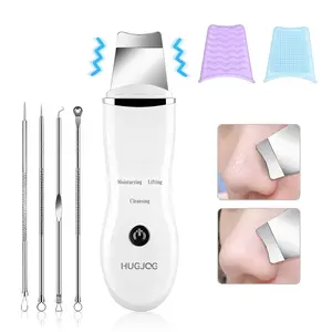 Electric Blackhead Remover Tools Soothing Face Spatula Pimple Extractors With 3 Modes For  Facial And Nose Deep Blackhead Removal, Pore Extractor Silicone Face Scrubber And Face Exfoliator Tool, Pimple Blackhead Remover Gentle Cleansing Skin Care Tools