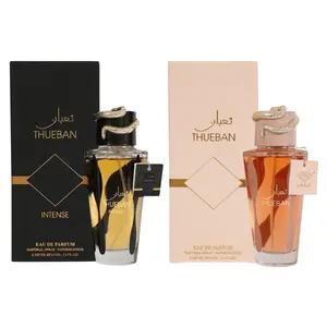 EBC Unisex Eau de Parfum Set - Thueban Intense-Black and Thueban Spray, 100ml/3.4fl.oz Each, for Men & Women (Beauty & Personal Care Fragrance)