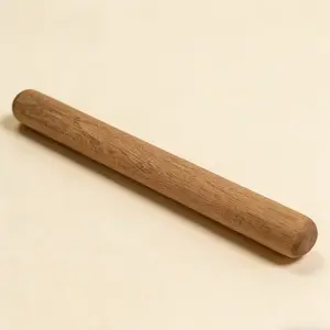 Wooden Medium Rolling Pin, Non-Stick Design, Perfect for Baking, Smooth Frosting, Cookies, Dumplings, Holiday Pastries, Durable & Easy Clean, Bakeware