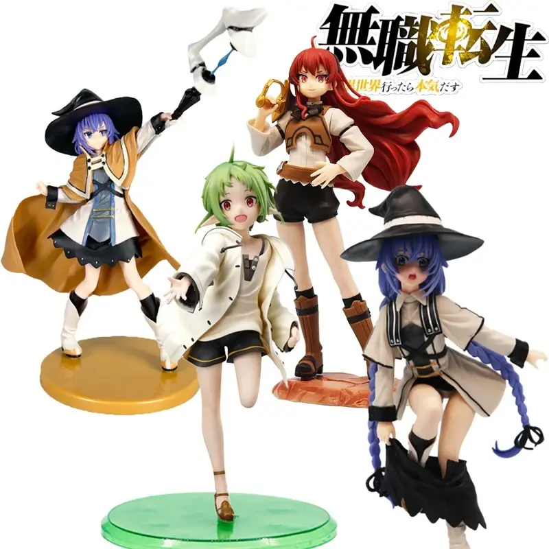 Anime Eris Greyrat Figurine Action Mushoku Tensei Jobless Reincarnation Figure Eris Statue Decoration PVC Collection Model Toys
