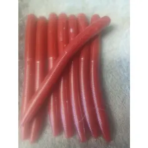 Big Ugly Plastics - Big Mac Daddy Blood Worm - 8 Per Pack