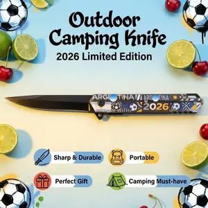 Must-Have Soccer Limited Edition Pocket Knives: The Ultimate EDC knife gift for Fans & Campers & Soccer Fans, Everyday Use,Portable  Durable for Camping,Gifting & Daily Tasks,Fruit Cutter,  premium  Outdoor Activity Knife,Ideal Gift for Men collectible