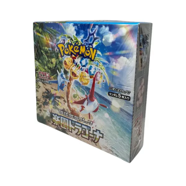 Pokmon TCG Paradise Dragona Japanese Non-Sports Trading Card Booster Box - 30 Packs - TikTok Shop Pokmon TCG Paradise Dragona Japanese Non-Sports Trading Card Booster Box - 30 Packs - TikTok Shop