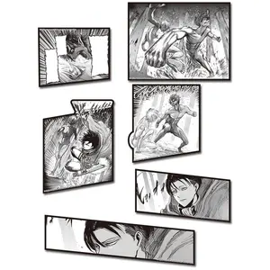 Attack On Titan Manga - Vol 07 Manga Die - Cut Sticker Set 02