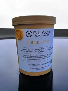 Bougie Lemon Laundry Soap Powder 19.4oz - fully compostable packaging!!