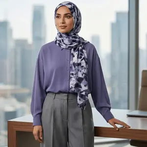 Wild Haze – Bamboo Modal Animal Print Hijab