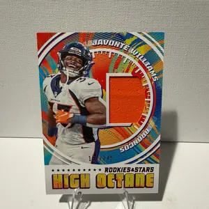 Rookies & Stars High Octane Javonte Williams Denver Broncos /249 Limited Edition Trading Card