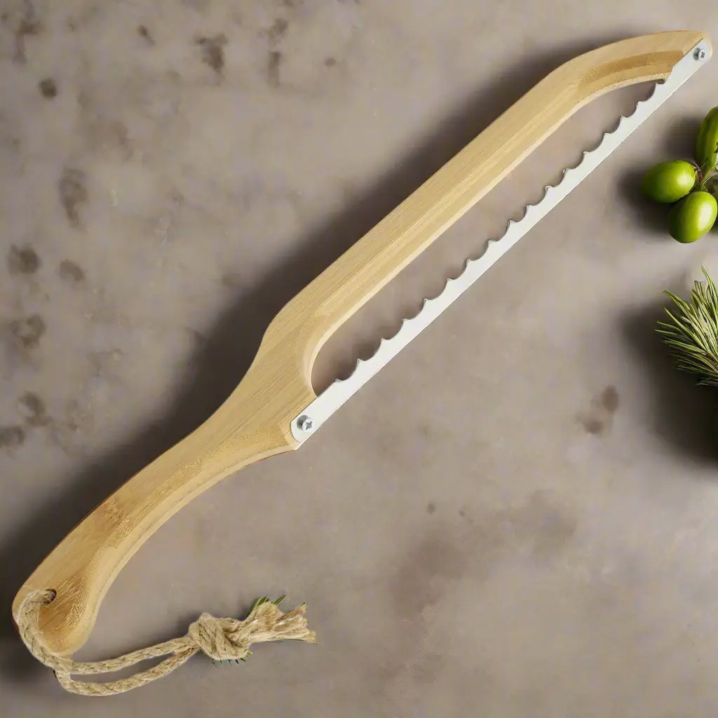 Stainless Steel Bow Bread Knife