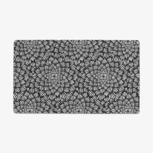 Succulent Mandala Thin Desk Mat