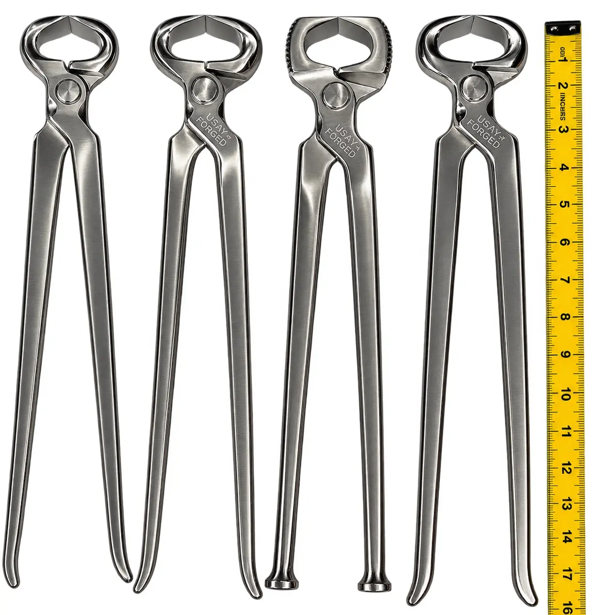 4 items Heavy Duty Professional Horse Care Farrier Cutter shahu cutter Kit