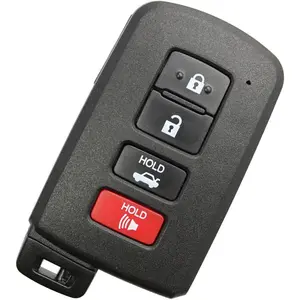 Keyless Entry Key Fob Shell Case Compatible with Toyota Avalon Camry Corolla RAV4 89904-06140 HYQ14FBA