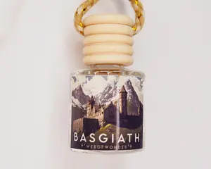 Basgiath Air Freshener | Fourth Wing Inspired Car Air Freshener | 60+ Days Scent Lasting | Long-Lasting Use | Bookish, Romance, Fantasy
