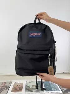 JanSport SuperBreak One Backpack • Durable Lightweight School & Work Bag • Classic Black Unisex Bookbag 🎒