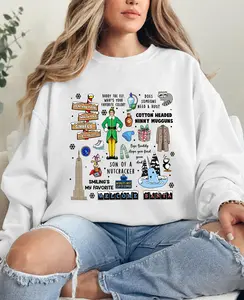 Elf Shirt, Christmas Shirt, Retro Christmas Tee, Funny Unisex Sweatshirt