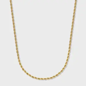 Rope Chain (Gold) - 2mm
