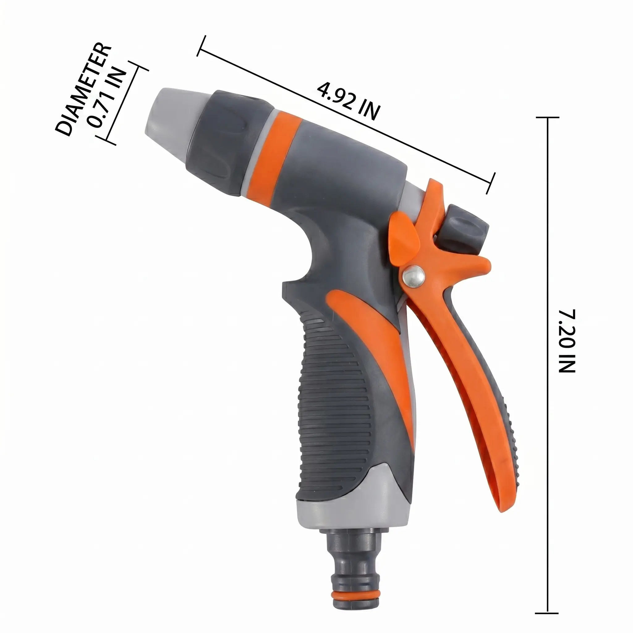 Garden Hose Nozzle Hand Sprayer Multi-functional SprayCarWashing Garden Plants Lawn Watering Gun ToolWasherAdjustable Spraying Modes
