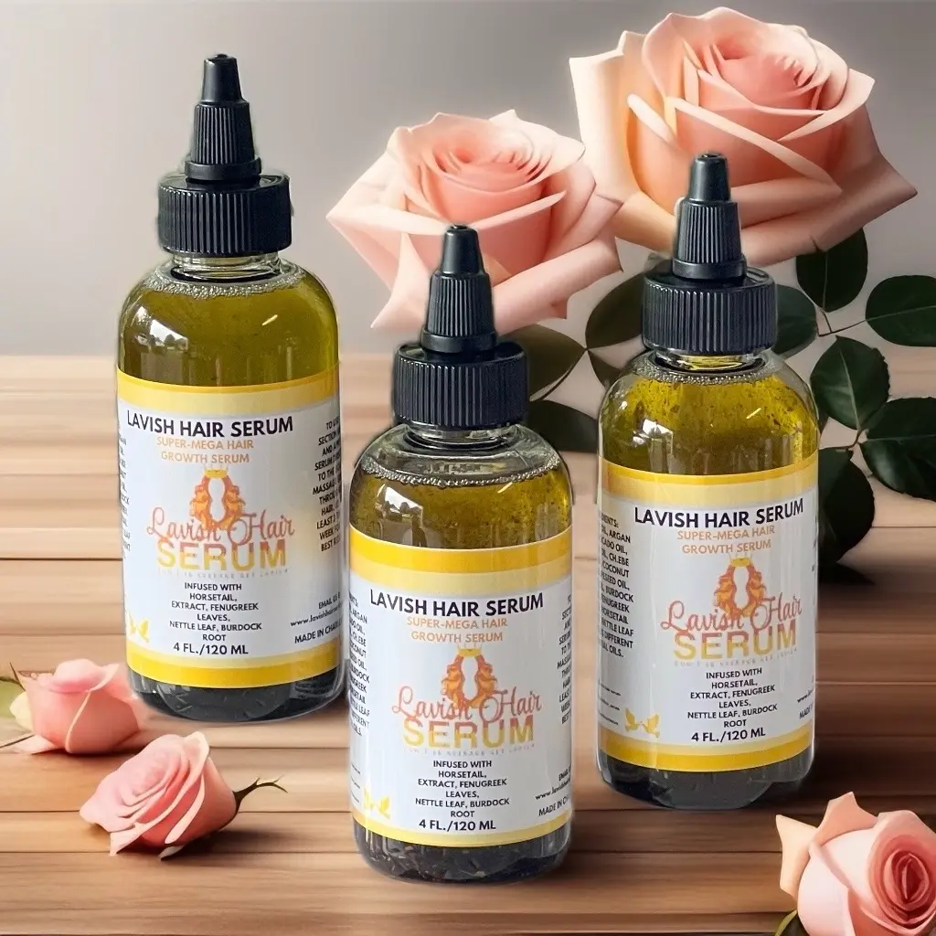 Organic Amino Acid Hair Growth Serum - 120 ml Daily Nourishing Treatment for Adults, BPA-Free, Healthy Hair Care Oil, Hair Fall Help