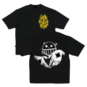 Men's Double Sided Print Anime T-Shirt
