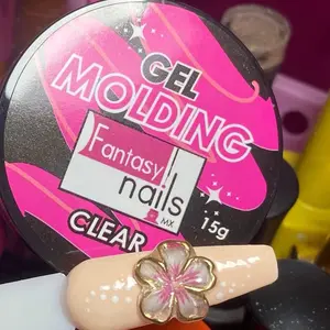 GEL MOLDING CLEAR FANTASY NAILS 15g - Solid Gel Molding for Nail Care