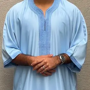 PREMIUM GANDOURA  - Men's Moroccan style thobe traditional clothing