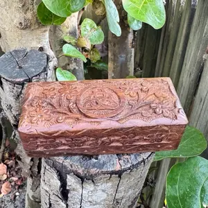 Triquetra Wooden Handcrafted Box Small
