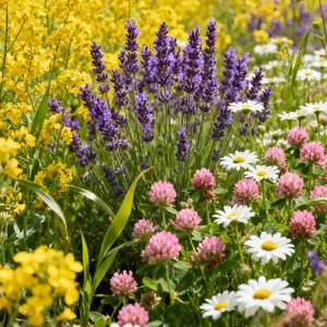 800 Wildflower Mix Seeds – Vibrant Multi-Species Blend for Colorful Garden Landscapes (Seeds Only)