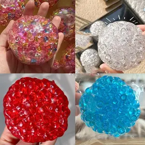 Creative Explosion Beads  Handmade Ball Stress Relieving Toys Slow Rebound Toy Fidget Toy Children Decompression Toys