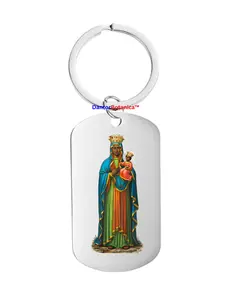 ERZULIE DANTOR KEYCHAIN  Manbo Ougan Spiritual Religious vodou voodoo Haiti Ougan Manbo Erzulie Freda Erzulie Dantor Feray Badagri Legba Damballah