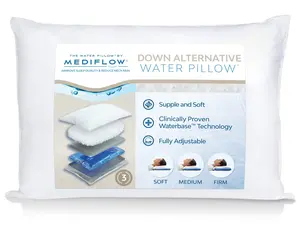 Mediflow Water Pillow - Original Down Alternative bed pillow