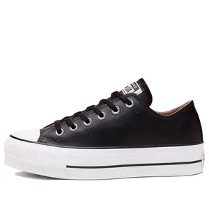 (WMNS) Converse Chuck Taylor All Star Lift Clean Ox 'Black' 561681C