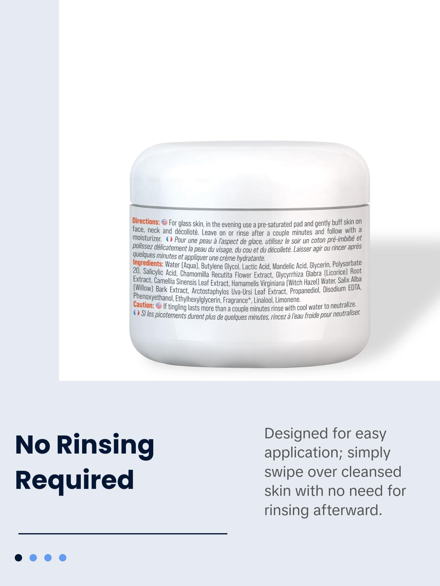 French Pharmacy PadGlass Triple Effect Exfoliating Beauty Pads