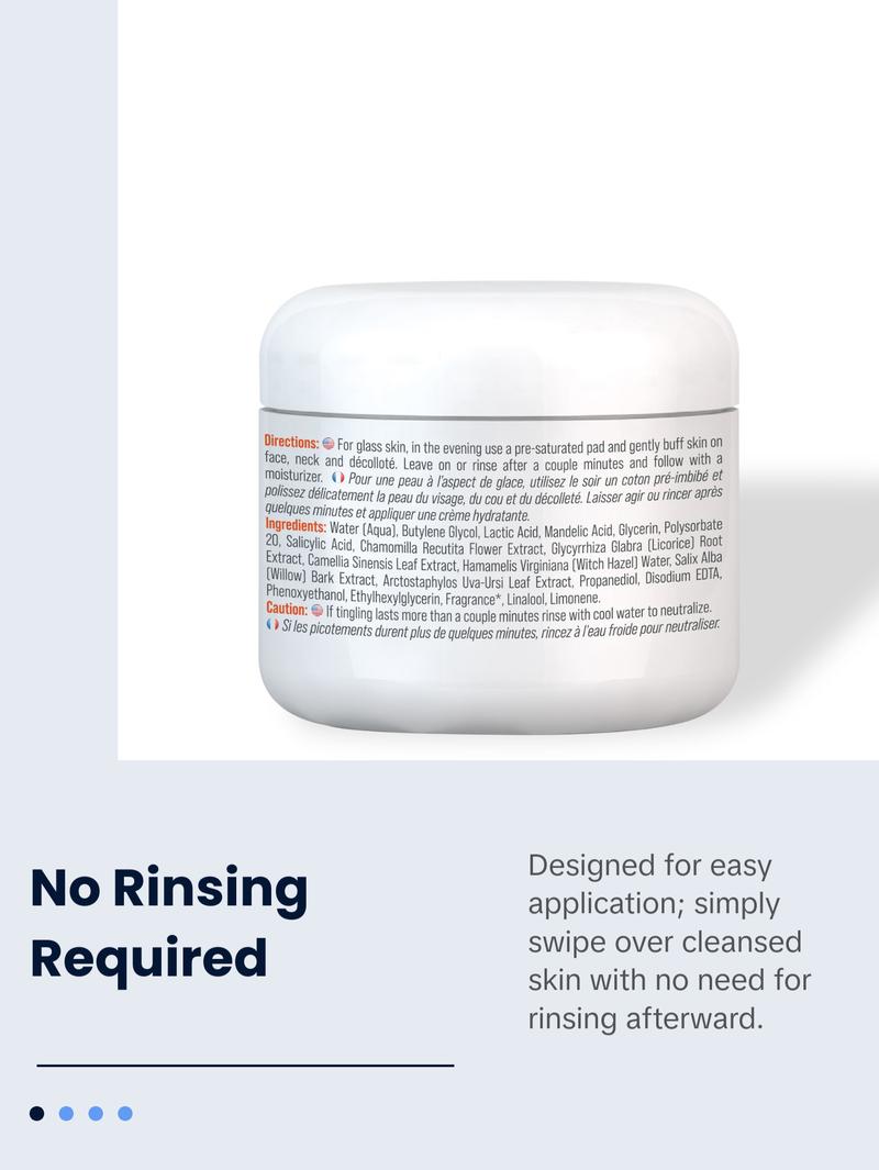 French Pharmacy PadGlass Triple Effect Exfoliating Beauty Pads