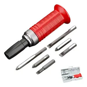 7/13-piece impact screwdriver set,straight screwdriver, cross screwdriver, portable and durable screwdriver tool,manual tool specifically designed for loosening rusted bolts and removing stubborn fasteners