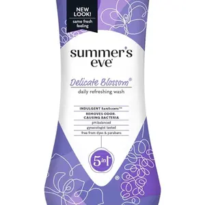 Summer's Eve Delicate Blossom Daily Refreshing pack of 3