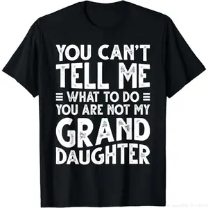 Cotton Short Sleeve Funny Grandpa Shirt For Grandfather Men Papa Birthday T-Shirt for Men