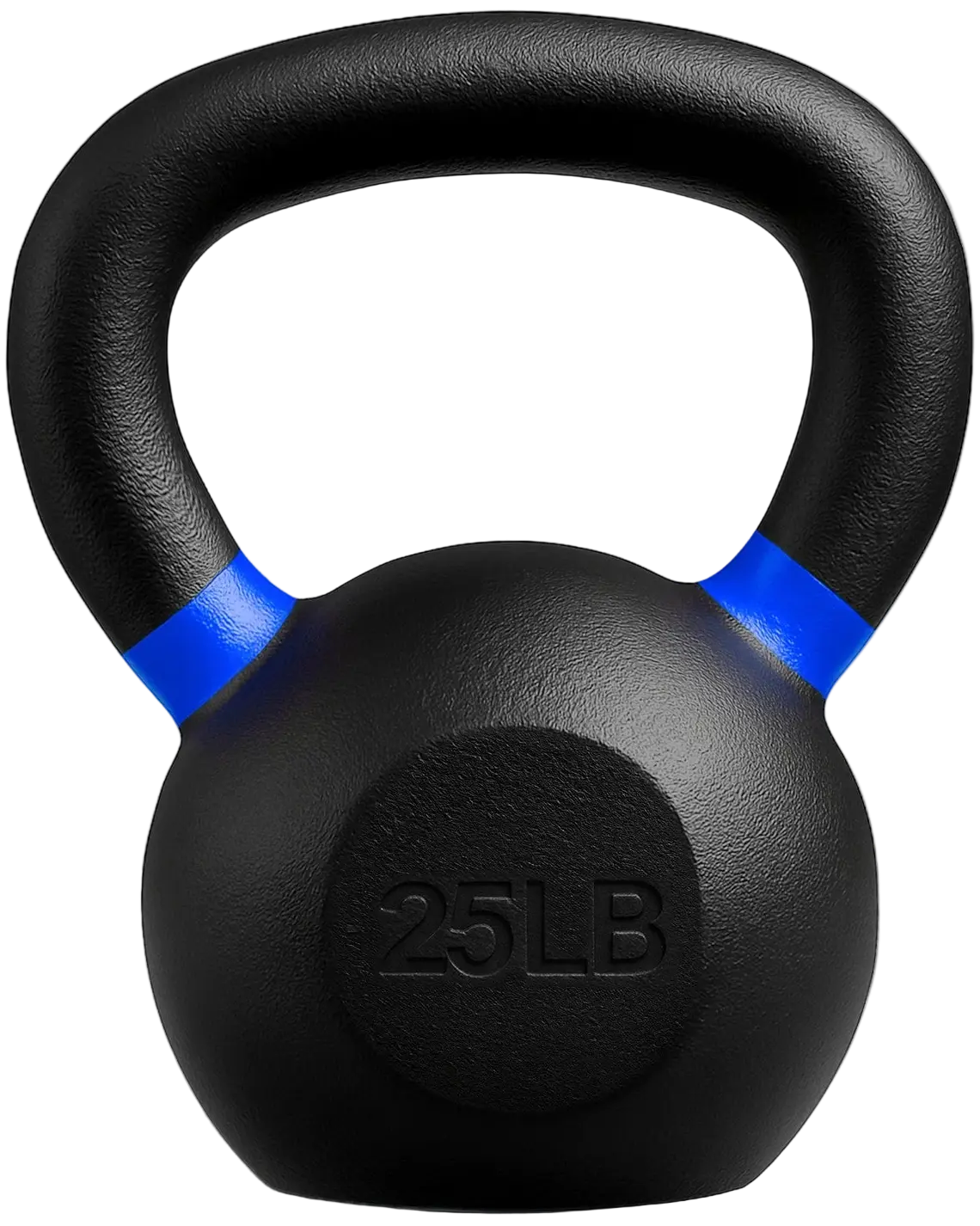 French Fitness Cast Iron Kettlebell, 25 lbs (New) – Strength Workout Equipment for Resistance Training, Home Gym Accessory, Arm Strength Training, Muscle Exercise Equipment, Portable Exercise, Functional Training Workout
