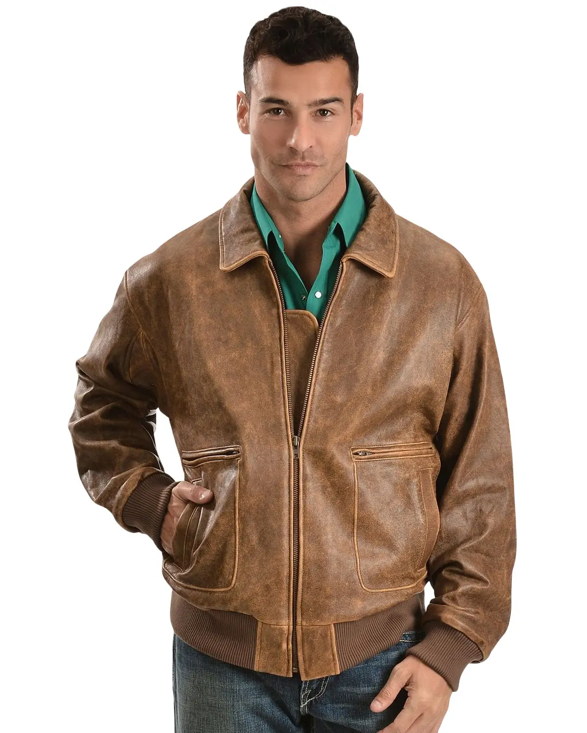 Scully Men's Men'S Vintage Bomber Jacket - 714-12