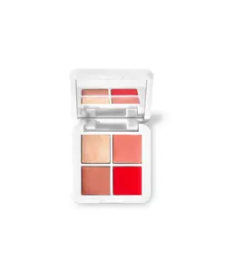 RMS Beauty Lip2Cheek Glow Quad Mini | Lip & Cheek Palette with Cream Blush + Luminizer