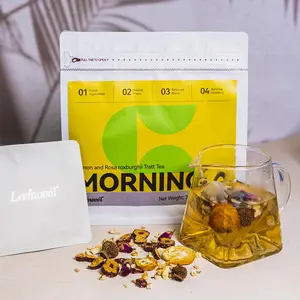 Morning C Tea Bag 70g(10g×7packs) With Prickly Pear , Red Dates, Kumquat Slices, Lemon Granules , Fig, Double-Petaled Red Rose