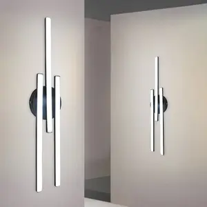 Linear Three-Tone Adjustable Ceiling Light, Modern Minimalist Style, Smart Lamp for Kitchen, Hallway, Closet, Living Room