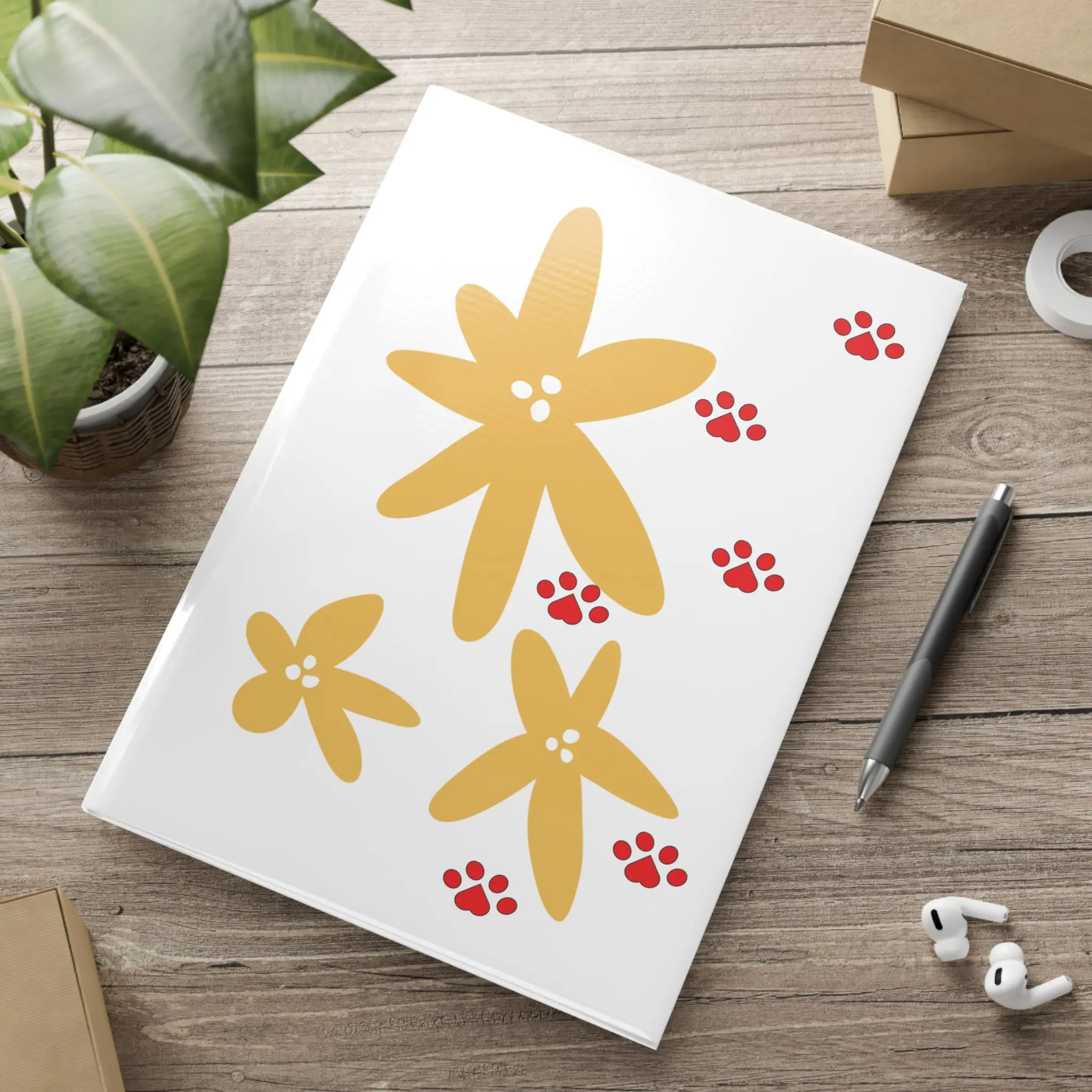 Hardcover Notebook with Puffy Covers