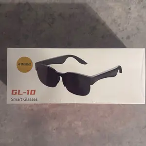 AI Smart Glasses GL-10, Hands-Free Voice Control, Bluetooth-Connected for Daily Communication & Media Streaming