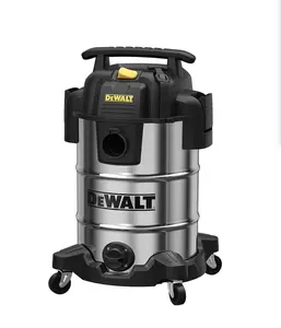 DEWALT 8 Gallon Wet/Dry Vacuum, 4 Peak HP Shop Vacuum, Stainless Steel Tank, Silver - Household & Commercial Vacuum Cleaner wetdry vac
