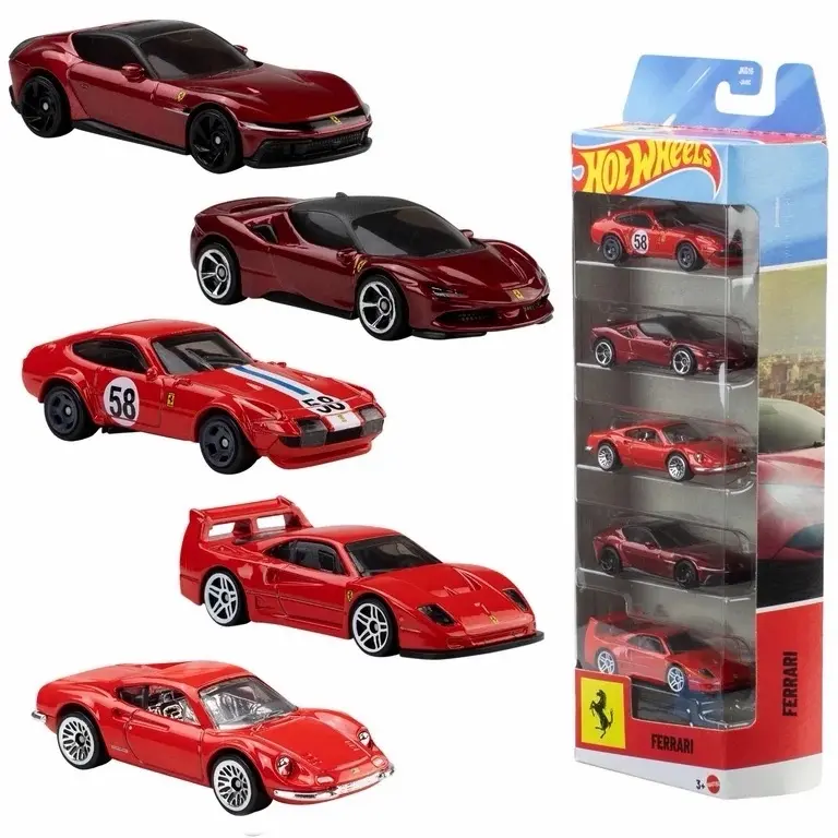 Hot Wheels Ferrari 5 Pack 2026