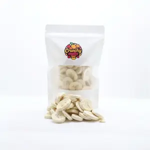 Crunchy Melts Freeze Dried Bananas - Snack, 100% Natural Flavor Fruits Sweet and Crunchy