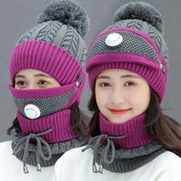 Mask + Hat + Scarf (grey)