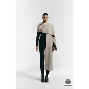 Logo Scarf in Merino Wool