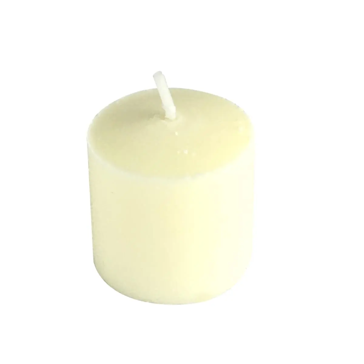 212 MAIN Traditional 1.5-Inch Mini Votive Candles, 24-Pack - Unscented, Handpoured Ivory, Cotton Wicks, 6-Hour Burn Time, Candlelight for Camping & Hiking Decor, Solid, 1.5 Inch X 1.5 Inch