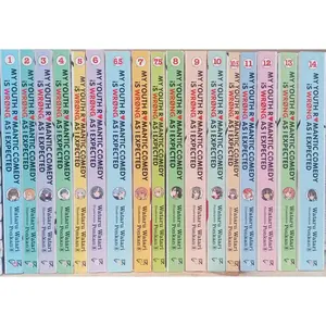 My Youth Romantic Comedy Vol. 1-14 (17 Books) Complete Light Novel Set English (Includes Vol. 6.5, 7.5, 10.5)