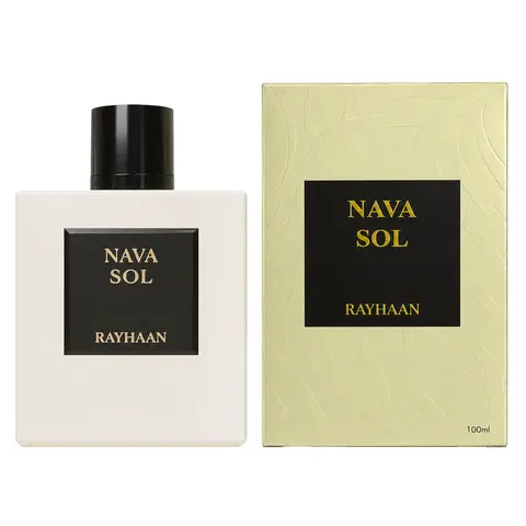 Rayhaan Nava Sol for Unisex Eau de Parfum Spray, 3.4 Ounce